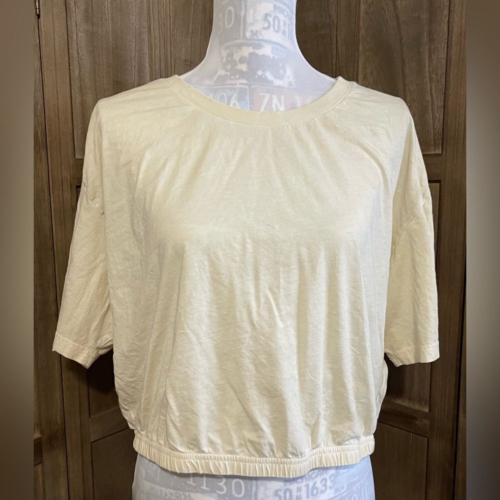 JoyLab Yellow Crop Top.